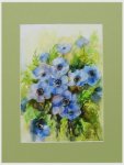 tytu: Niebieskie anemony ( Sprzedana )
